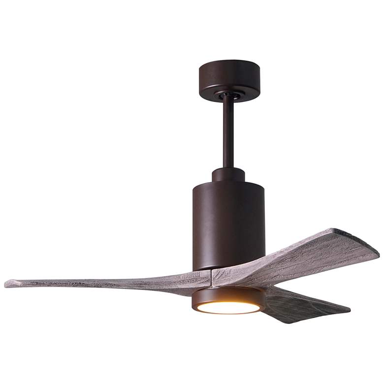 Image 2 42" Matthews Patricia-3 Bronze Barn Wood Remote LED Ceiling Fan