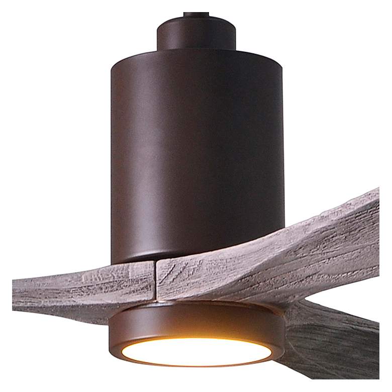 Image 3 42 inch Matthews Patricia-3 Bronze Barn Wood Remote LED Ceiling Fan more views