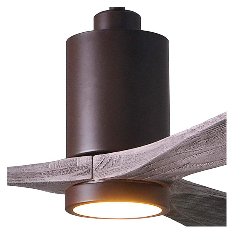 Image 3 42" Matthews Patricia-3 Bronze Barn Wood Remote LED Ceiling Fan more views