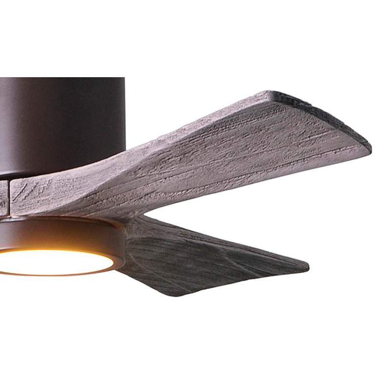 Image 4 42" Matthews Patricia-3 Bronze Barn Wood Remote LED Ceiling Fan more views