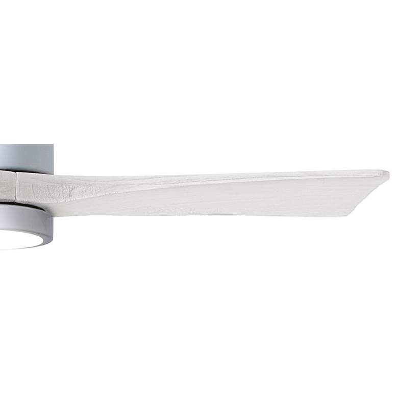 Image 4 42" Matthews Patricia-3 Gloss Matte White LED Ceiling Fan with Remote more views