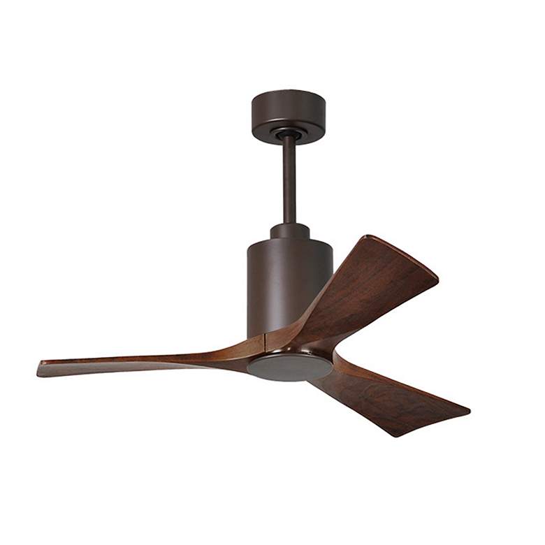 Image 2 42" Matthews Patricia-3 Textured Bronze LED Ceiling Fan with Remote more views