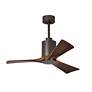 2_42" Matthews Patricia-3 Textured Bronze LED Ceiling Fan with Remote more views