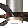 42" Matthews Patricia-5 Brushed Nickel LED Ceiling Fan with Remote