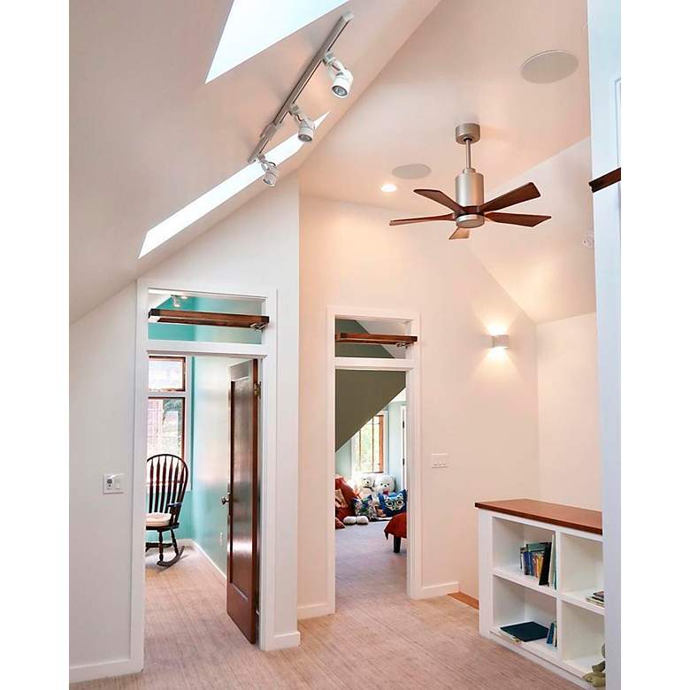 Image 4 42" Matthews Patricia-5 Brushed Nickel LED Ceiling Fan with Remote more views
