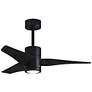 1_42" Matthews Super Janet Matte Black LED Ceiling Fan