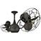 42" Matthews Vent Bettina Dual-Head Bronze Ceiling Fan