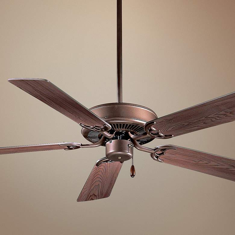 Image 2 42 inch Minka Aire Contractor Oil-Rubbed Bronze Pull Chain Ceiling Fan
