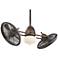 42" Minka Aire Gyro Restoration Bronze LED Ceiling Fan with Remote