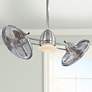 1_42" Minka Aire Nickel Chrome Gyro Ceiling Fan with Wall Control