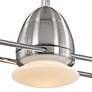 3_42" Minka Aire Nickel Chrome Gyro Ceiling Fan with Wall Control more views