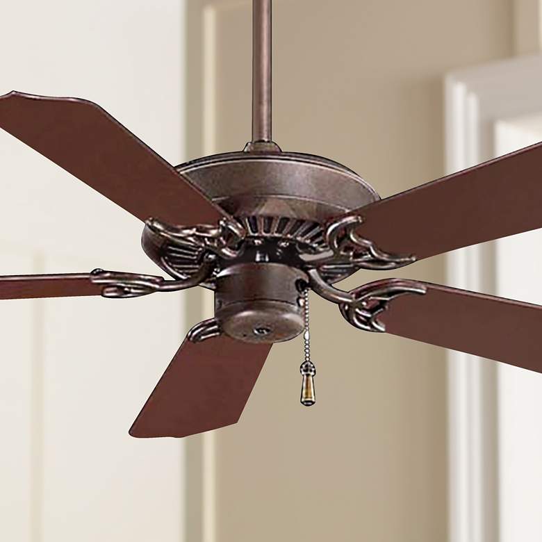 Image 1 42" Minka Aire Sundance Oil Rubbed Bronze Pull Chain Ceiling Fan