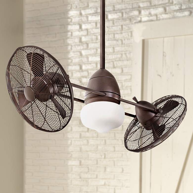 Image 1 42" Minka Gyro Wet Oil Rubbed Bronze Ceiling Fan
