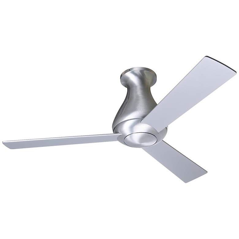 Image 2 42 inch Modern Fan Altus Aluminum Flush Mount Fan with Wall Control