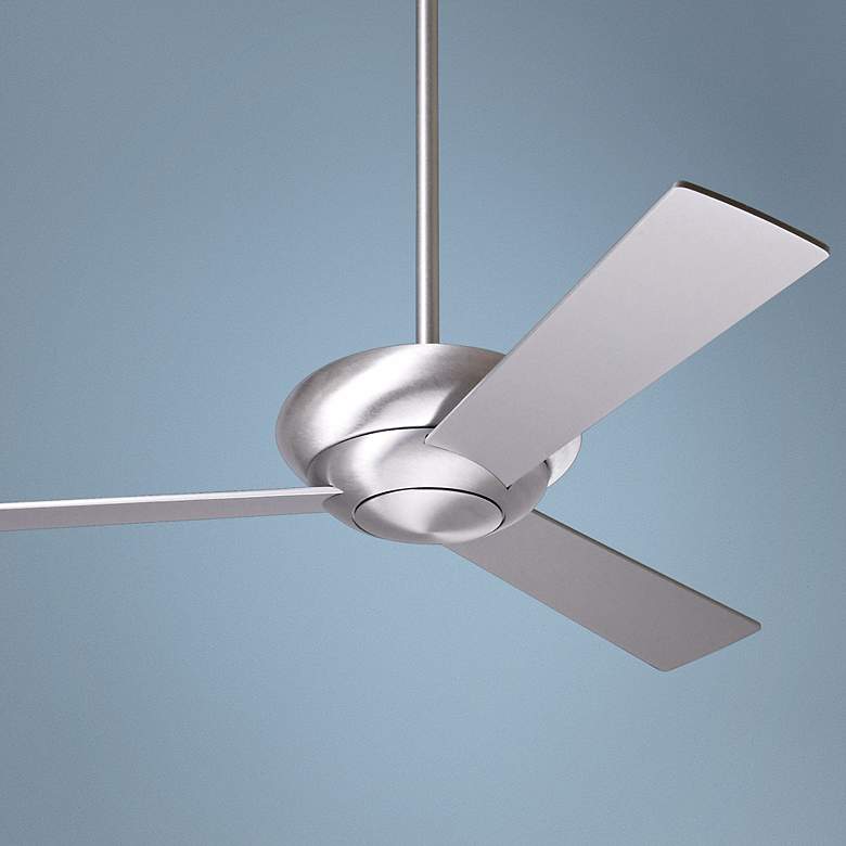 Image 1 42 inch Modern Fan Altus Brushed Aluminum Ceiling Fan with Remote
