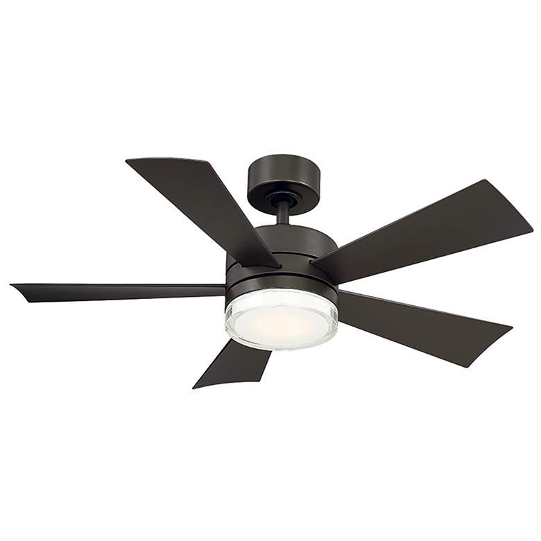 Image 2 42" Modern Forms Wynd Bronze LED Smart Ceiling Fan