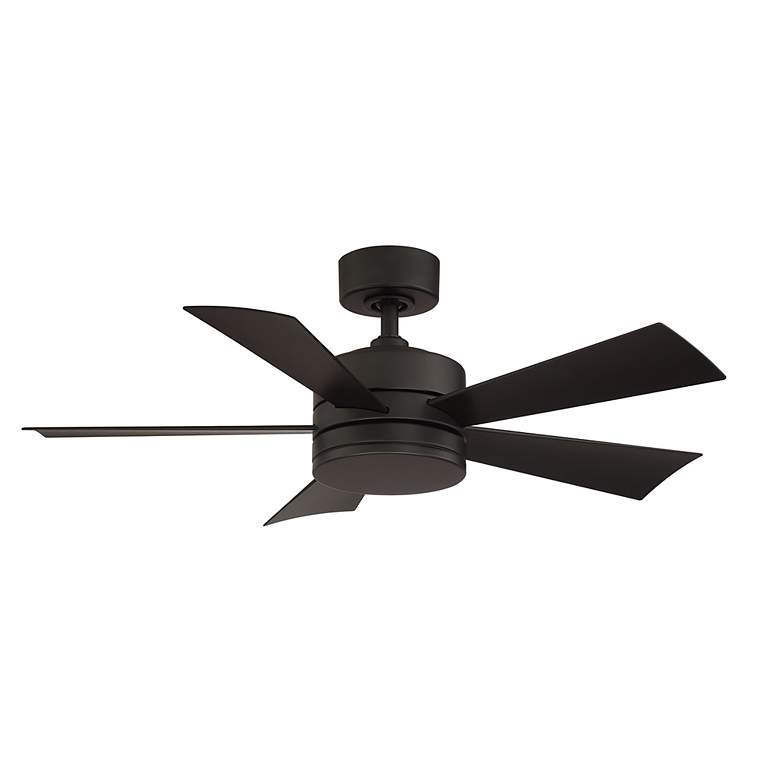 Image 4 42" Modern Forms Wynd Bronze LED Smart Ceiling Fan more views