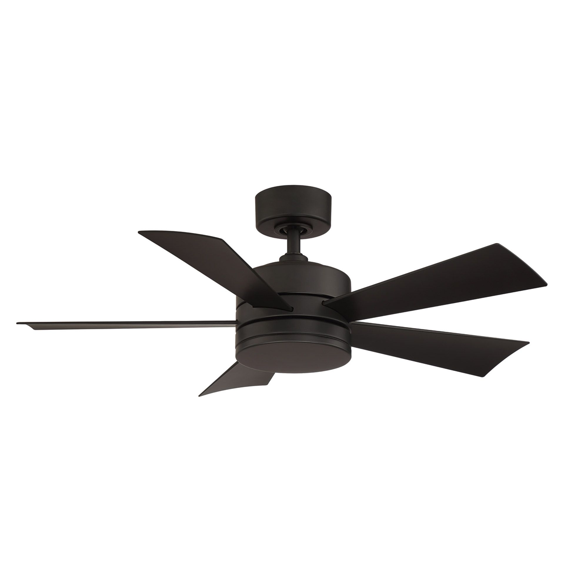Image 4 42" Modern Forms Wynd Bronze LED Smart Indoor/Outdoor Ceiling Fan more views