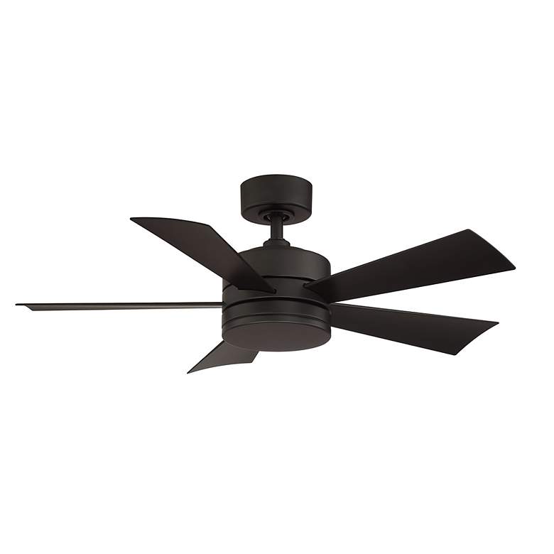 Image 4 42 inch Modern Forms Wynd Bronze LED Wet Smart Ceiling Fan more views