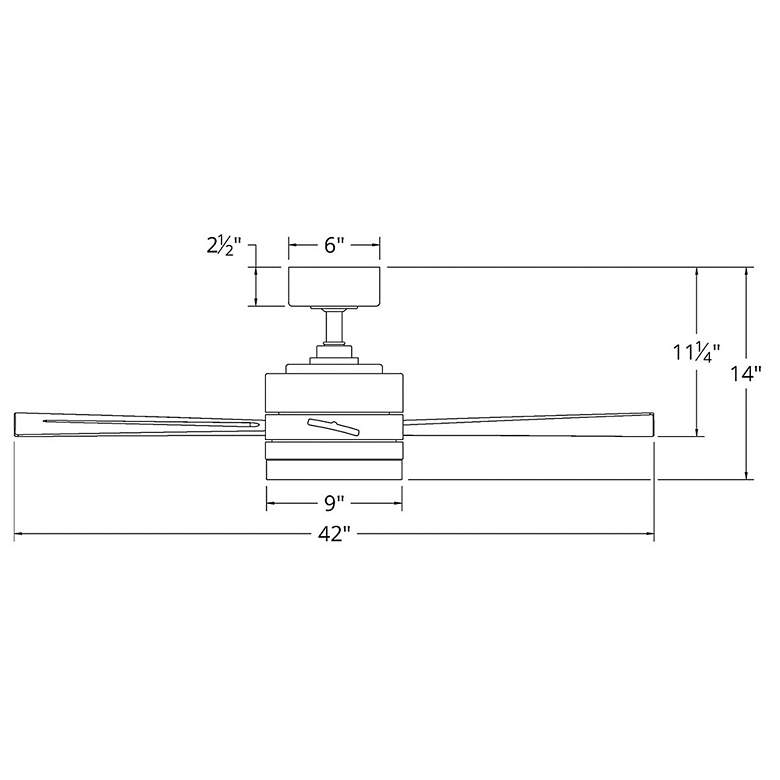 Image 7 42" Modern Forms Wynd Bronze LED Wet Smart Ceiling Fan more views