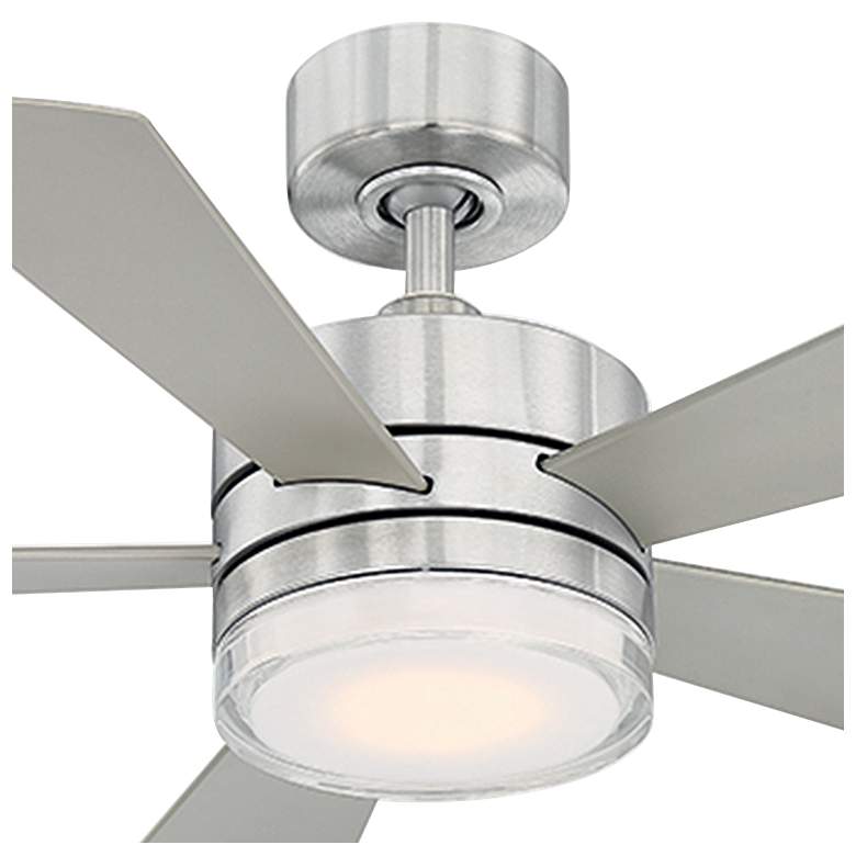 Image 2 42" Modern Forms Wynd LED Marine Grade Stainless Steel Smart Fan more views