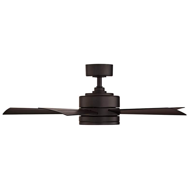 Image 5 42" Modern Forms Wynd Matte Black LED Smart Ceiling Fan more views