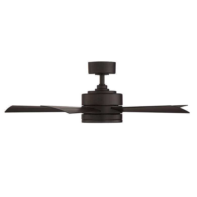 Image 4 42" Modern Forms Wynd Matte Black LED Smart Ceiling Fan more views