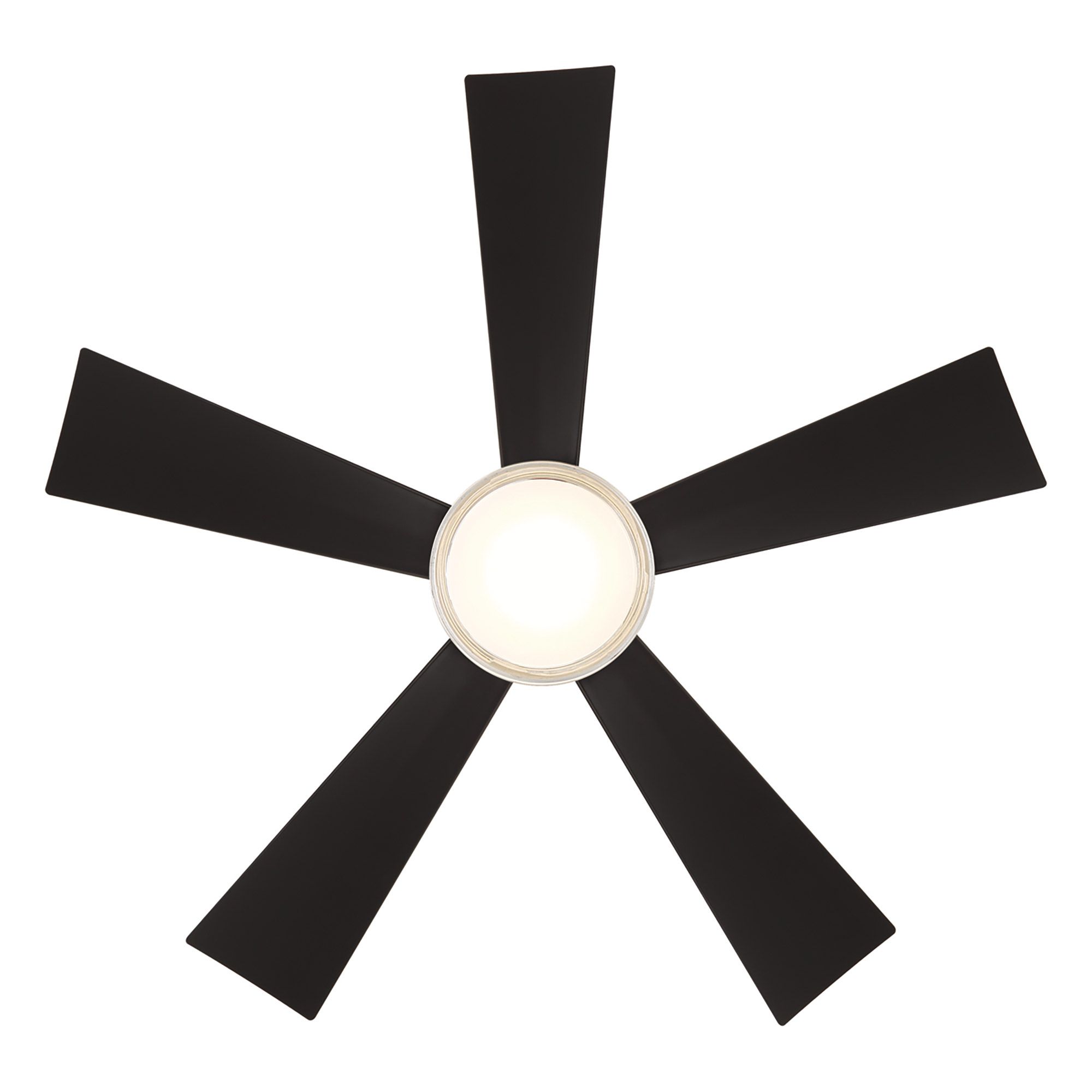 Image 5 42" Modern Forms Wynd Matte Black LED Smart Indoor/Outdoor Ceiling Fan more views