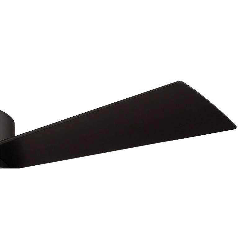 Image 4 42 inch Modern Forms Wynd Matte Black LED Wet Smart Ceiling Fan more views