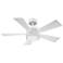 42" Modern Forms Wynd Matte White 3500K LED Smart Ceiling Fan