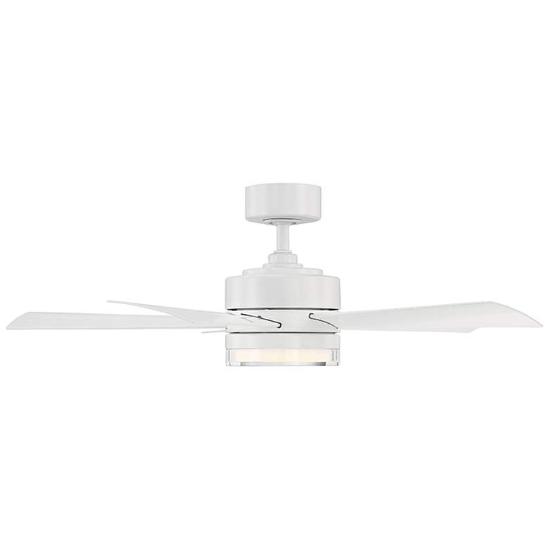 Image 3 42 inch Modern Forms Wynd Matte White 3500K LED Smart Ceiling Fan more views