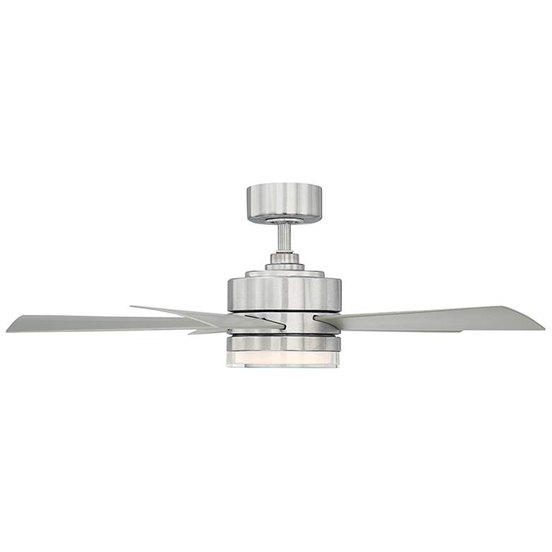 Image 3 42" Modern Forms Wynd Stainless Steel LED Smart Ceiling Fan more views
