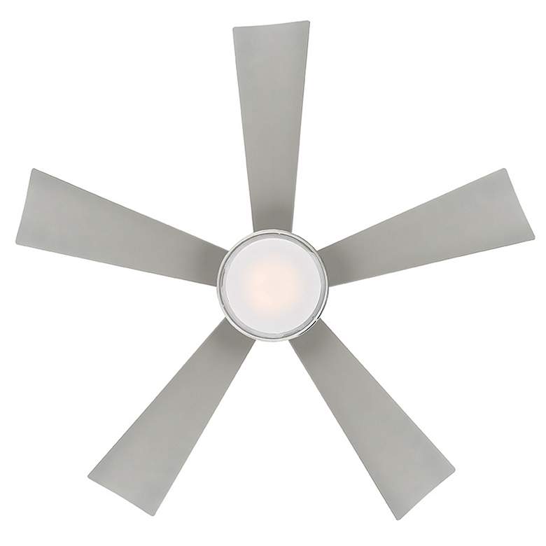 Image 5 42" Modern Forms Wynd Stainless Steel LED Smart Ceiling Fan more views