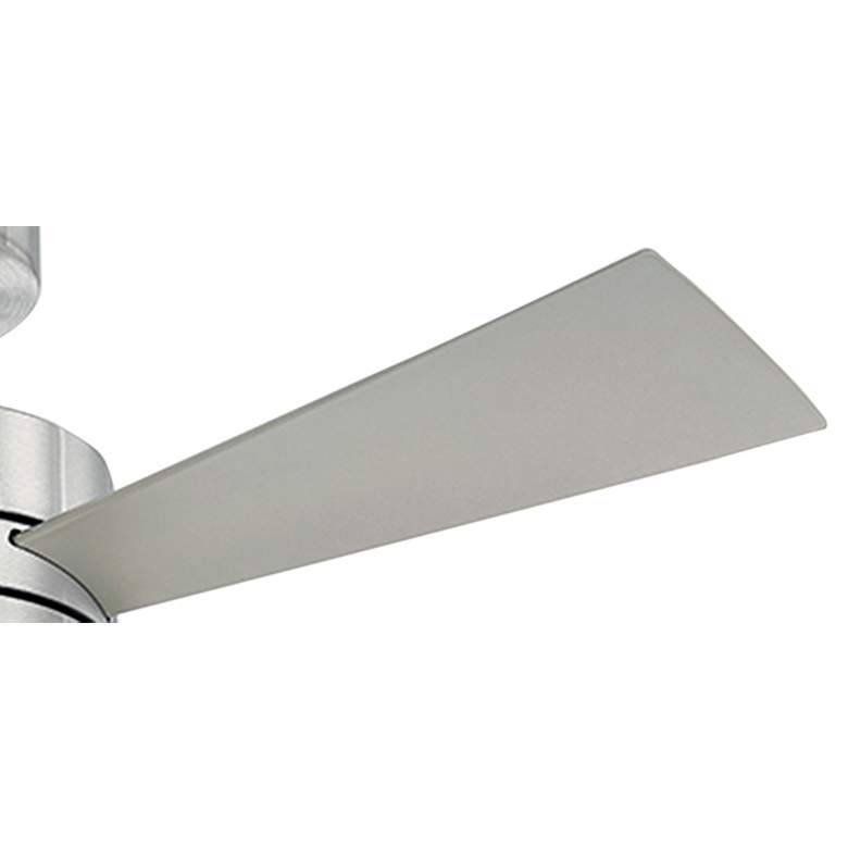 Image 4 42 inch Modern Forms Wynd Stainless Steel LED Wet Smart Ceiling Fan more views