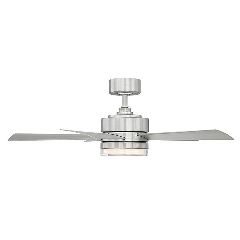 Image 5 42" Modern Forms Wynd Stainless Steel LED Wet Smart Ceiling Fan more views