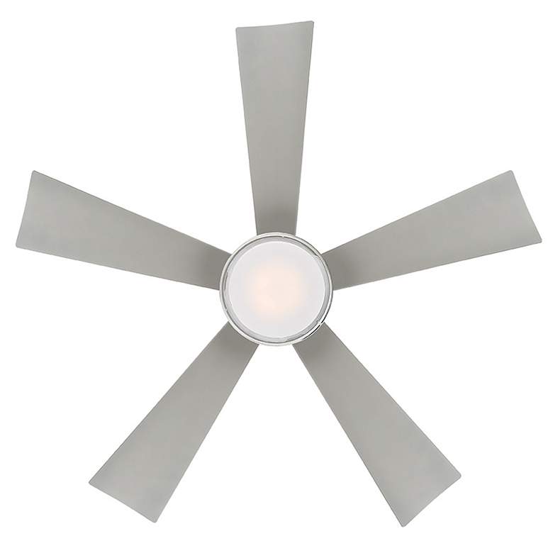 Image 6 42" Modern Forms Wynd Stainless Steel LED Wet Smart Ceiling Fan more views