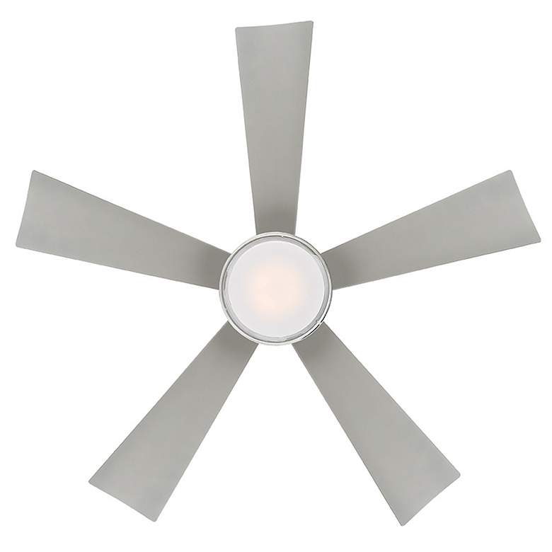 Image 6 42 inch Modern Forms Wynd Stainless Steel LED Wet Smart Ceiling Fan more views