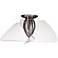 42" Quorum Angel Collection Clear Blade Ceiling Fan