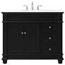 2_42 Inch Single Bathroom Vanity Set In Black