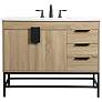 2_42 Inch Single Bathroom Vanity