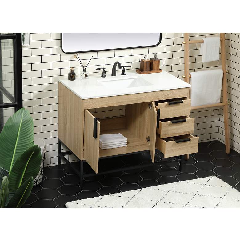 Image 5 42 Inch Single Bathroom Vanity more views