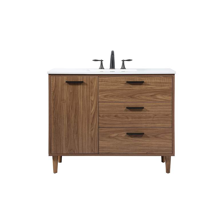 Image 4 42 Inch Single Bathroom Vanity more views