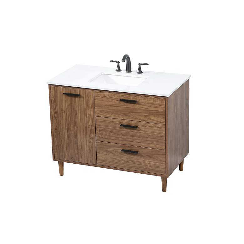 Image 6 42 Inch Single Bathroom Vanity more views
