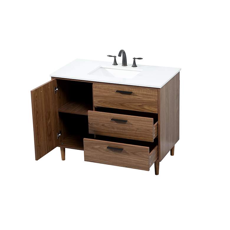 Image 7 42 Inch Single Bathroom Vanity more views