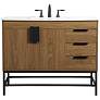 2_42 Inch Single Bathroom Vanity