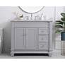 3_42 Inch Single Bathroom Vanity more views