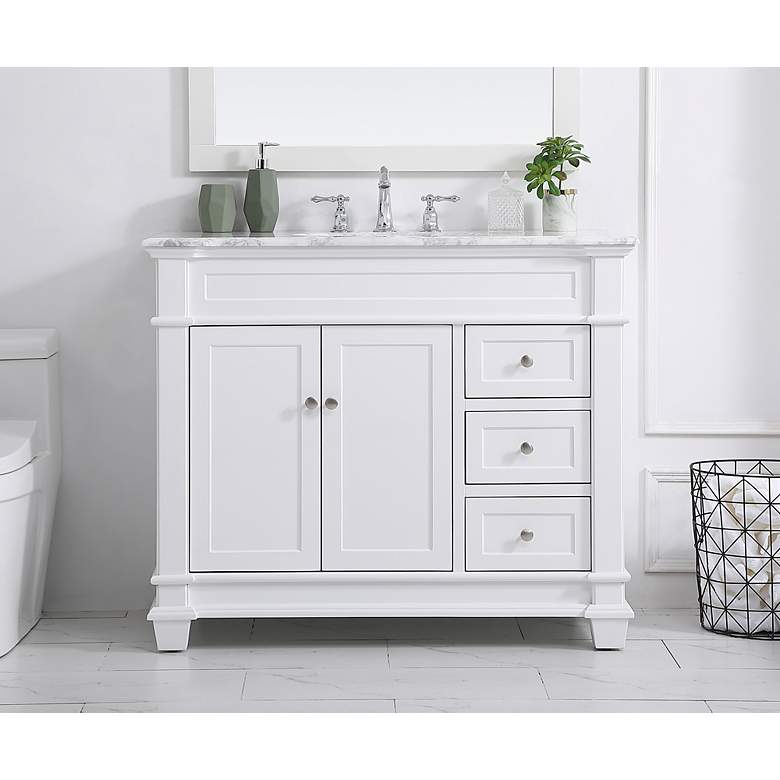 Image 2 42 Inch Single Bathroom Vanity more views