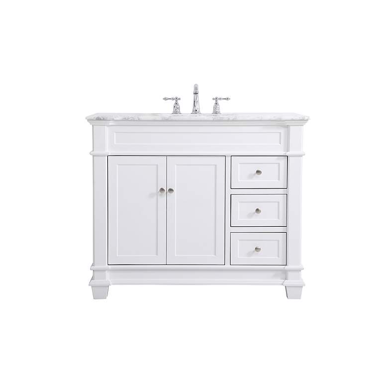 Image 3 42 Inch Single Bathroom Vanity more views