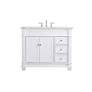 3_42 Inch Single Bathroom Vanity more views