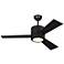 42" Vision II Oil Bronze LED Ceiling Fan with Remote